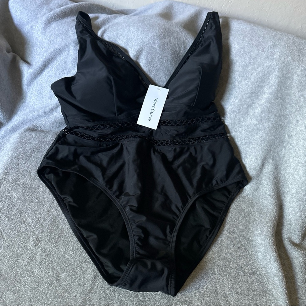 One Piece Swimsuit - Black